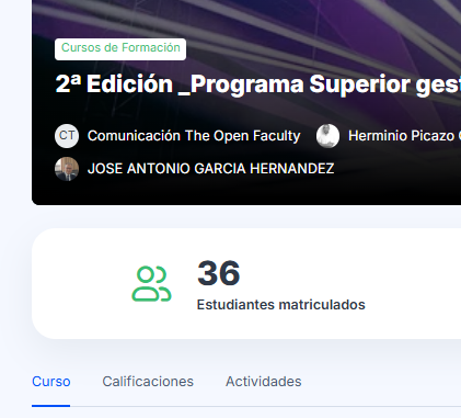 Calificaciones donde